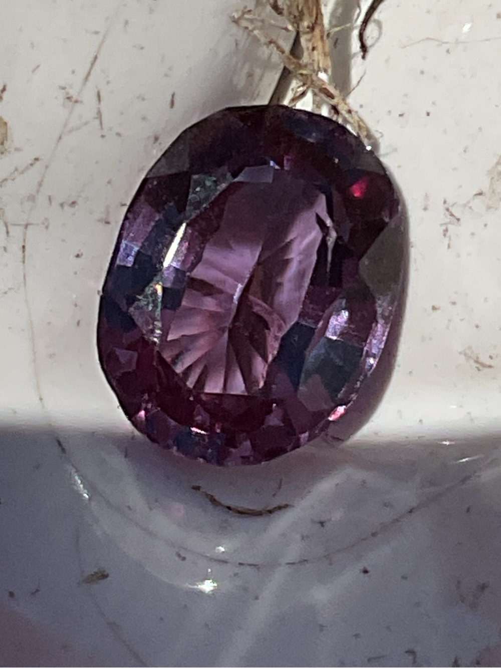 Lab Created Alexandrite Loose Gem